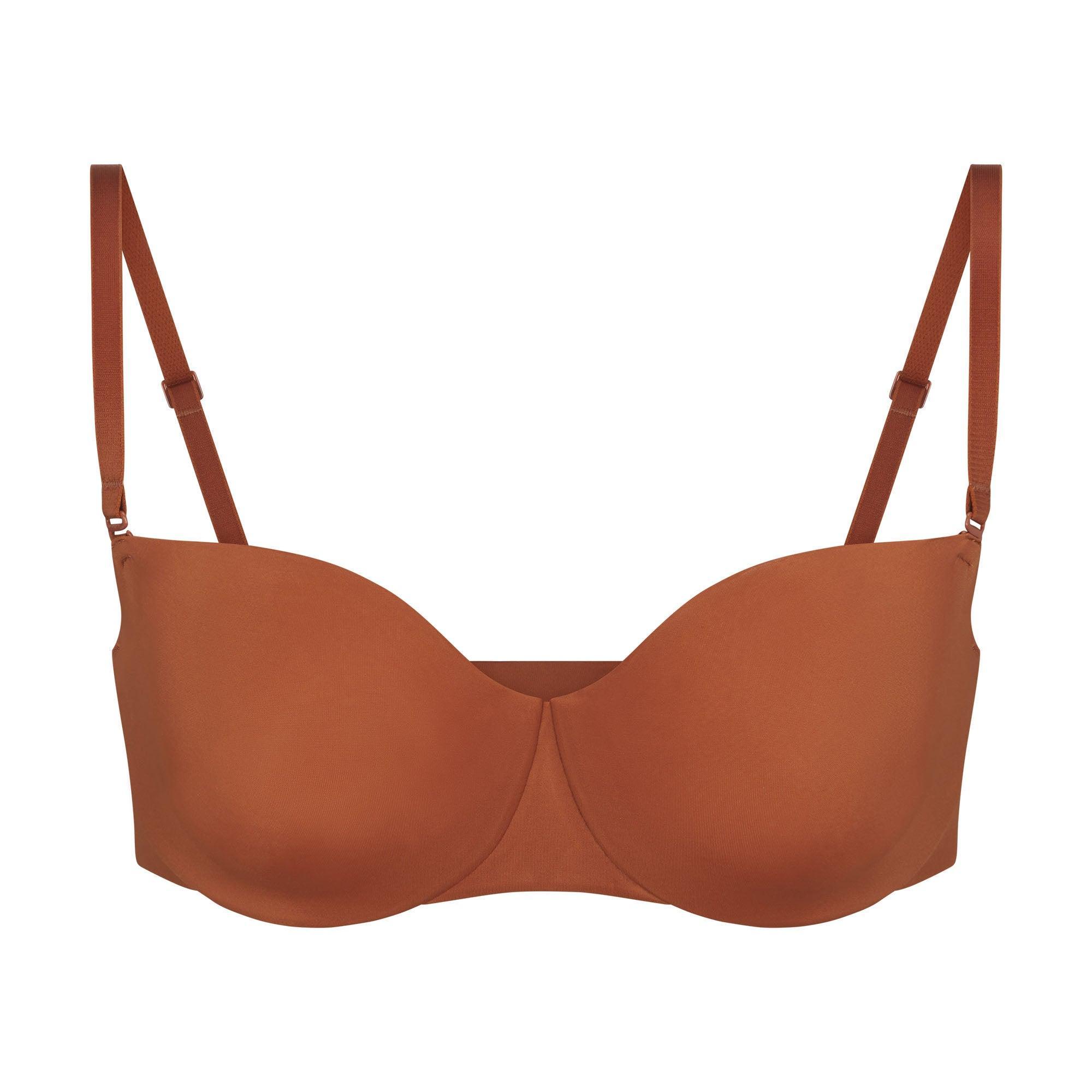 SMOOTHING INTIMATES UNLINED STRAPLESS BRA | BRONZE Product Image