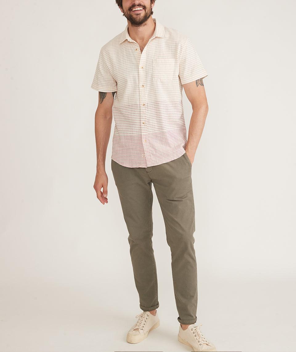 Stretch Selvage Short Sleeve Shirt Product Image