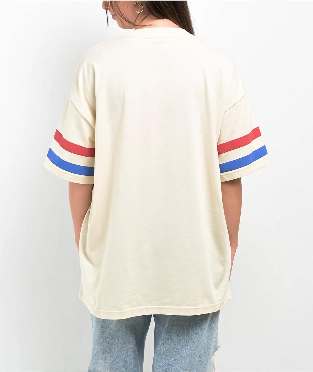 JT Racing x Honda Team Beige T-Shirt Product Image