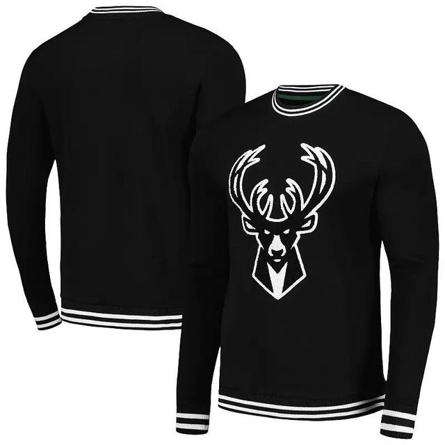 Mens Stadium Essentials Milwaukee Bucks Club Level Pullover Sweatshirt Product Image