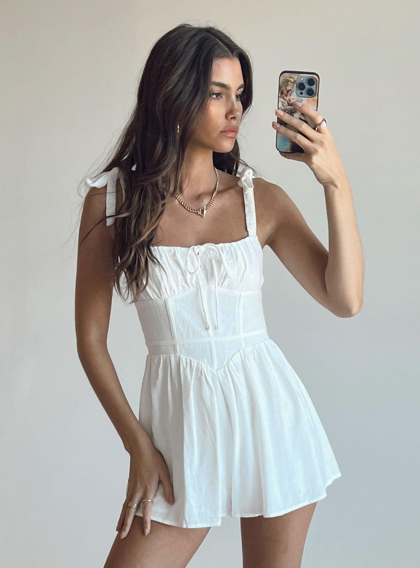 Lehanna Romper White Product Image