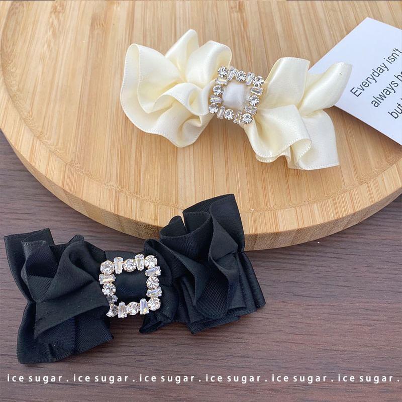 Rhinestone Bowknot Hair Clip Product Image