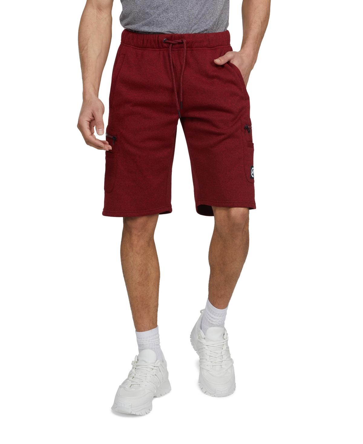 Ecko Unltd. Mens Zip Angled Pocket Fleece Short Product Image