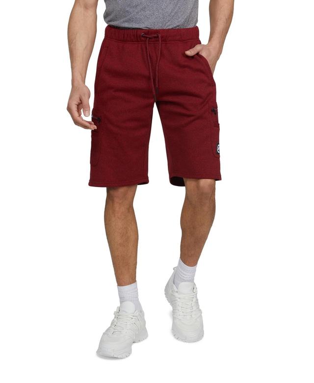 Ecko Unltd. Mens Zip Angled Pocket Fleece Short Product Image