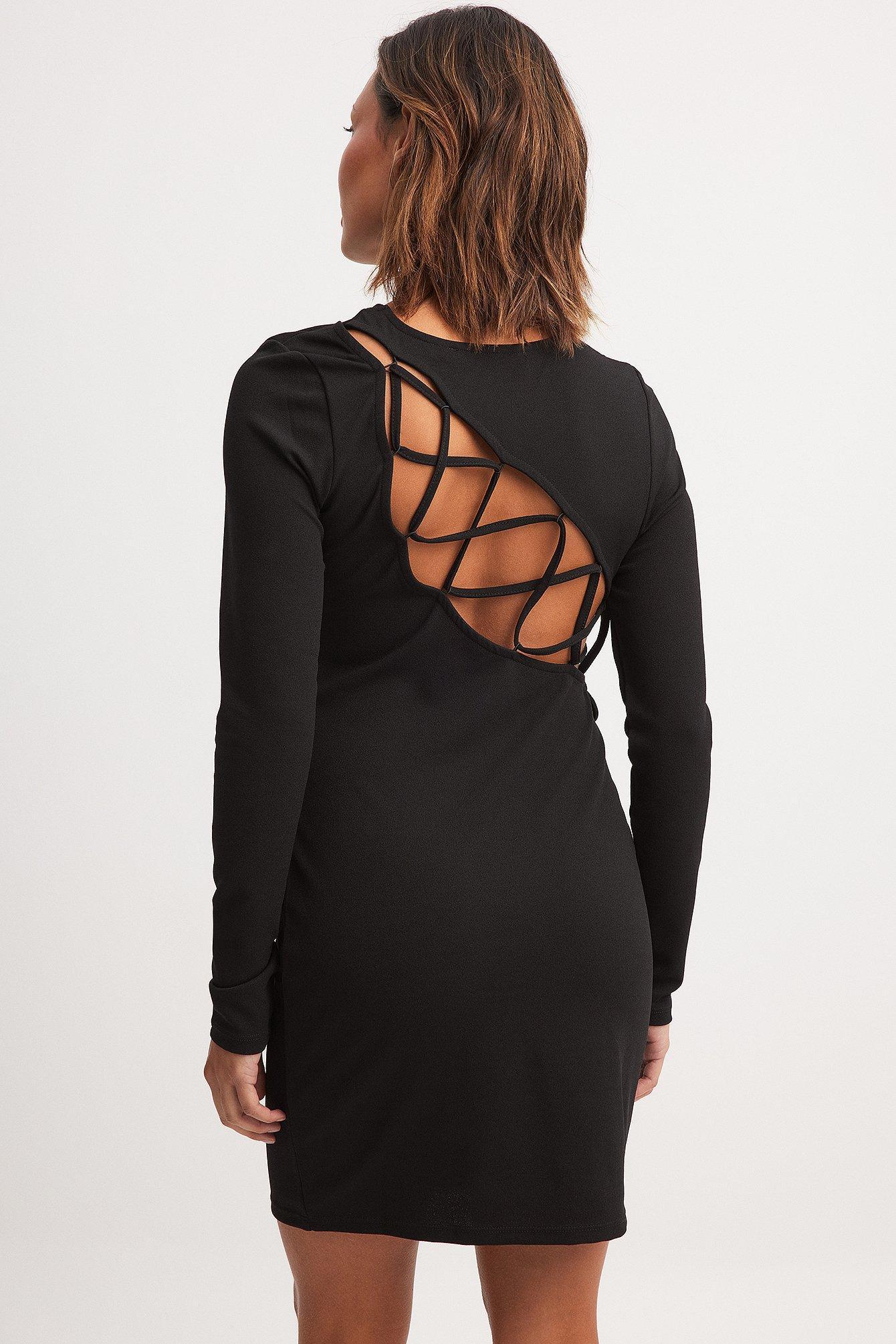 Back Detail Lacing Mini Dress product image