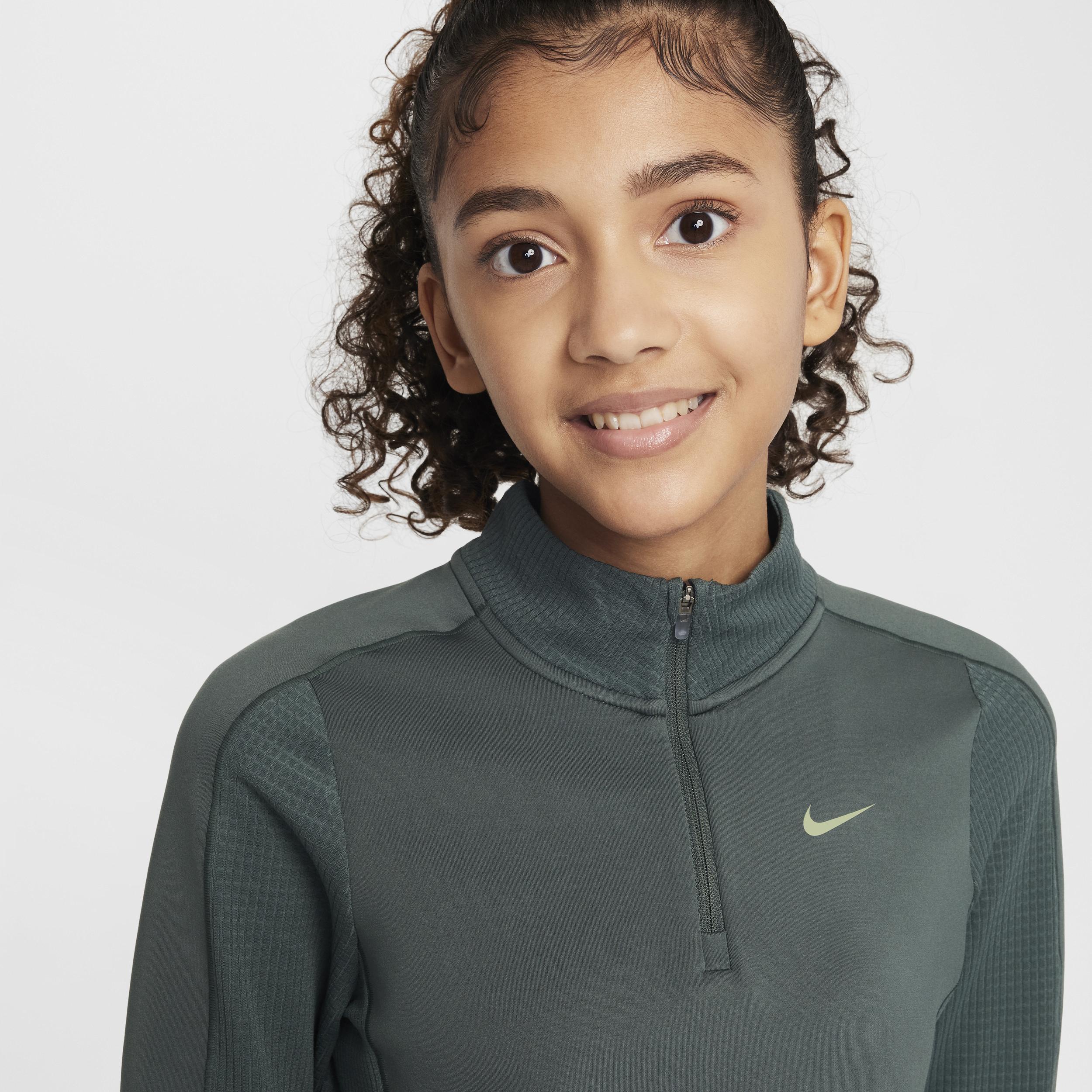 Womens Nike Pro Girls Therma-FIT 1/2-Zip Top Product Image