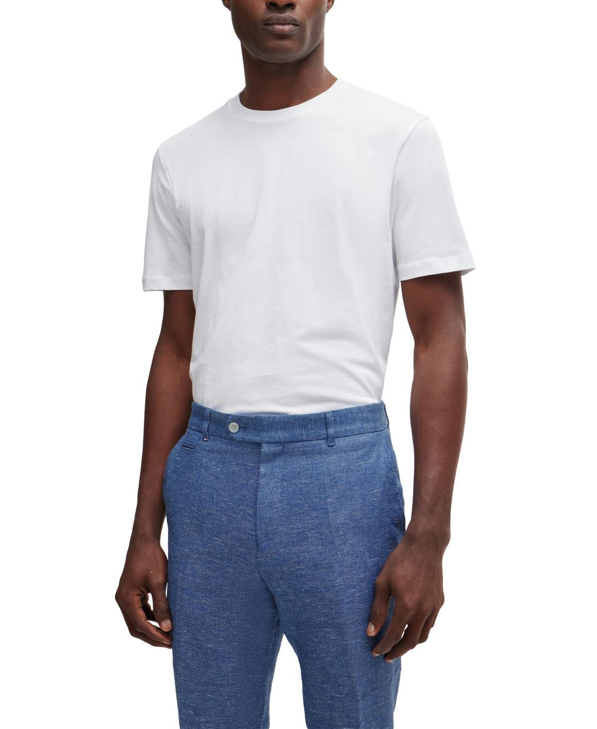 Boss Thompson 02 Cotton Solid Tee Product Image