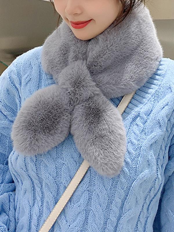 Keep Warm Solid Color Scarf Product Image