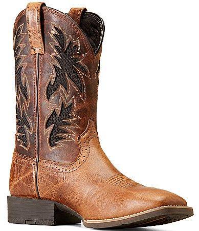 Ariat Mens Sport Cool VentTEK Western Boots Product Image