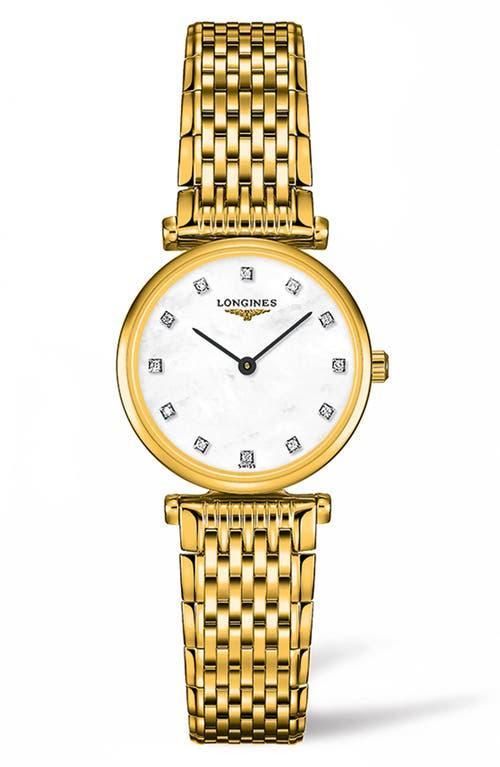 La Grande Classique de Longines Diamond Bracelet Watch, 24mm Product Image