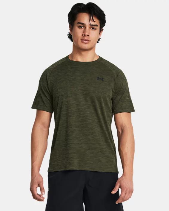 Mens UA Tech Textured Short Sleeve Product Image