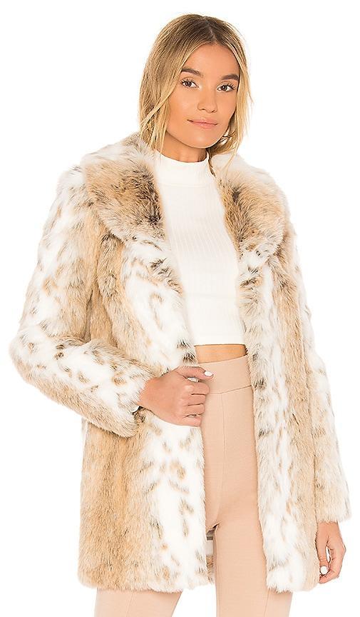 Tatiana Faux Fur Coat Product Image