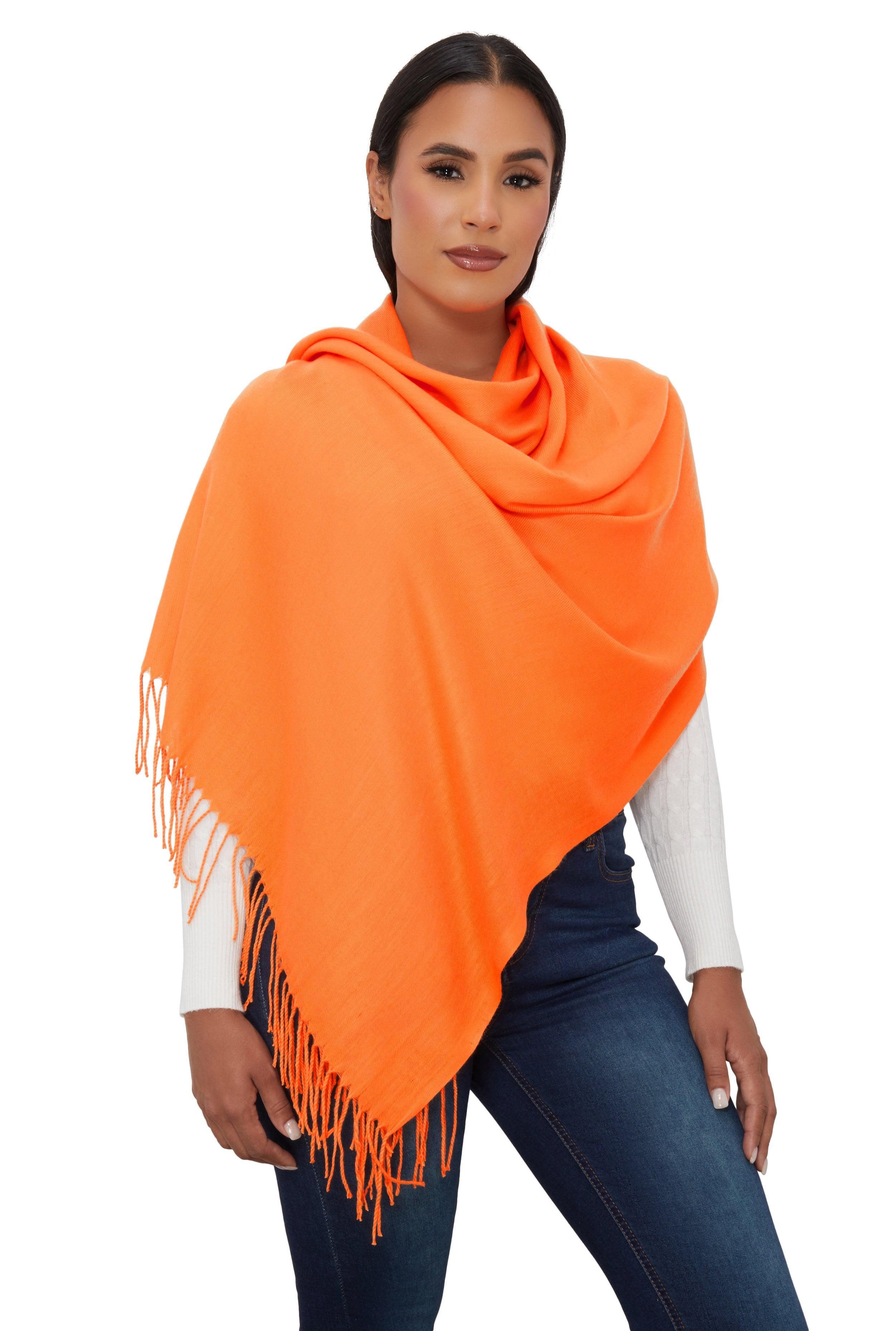 Solid Pashmina Scarf Female Product Image