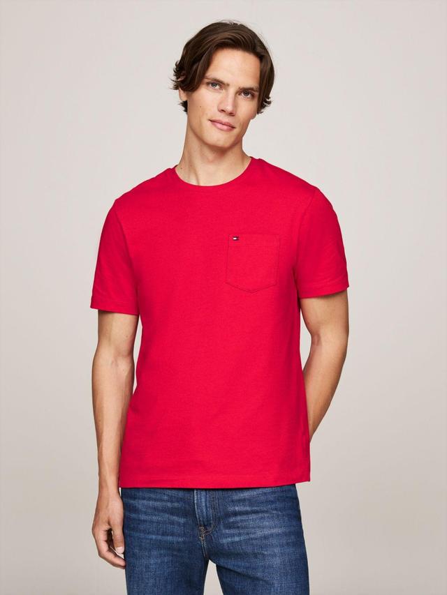 Tommy Hilfiger Men's Solid Pocket T-Shirt Product Image