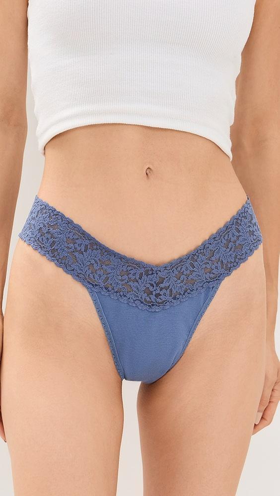 Hanky Panky 5 Original Rise Cotton Thongs | Shopbop Product Image