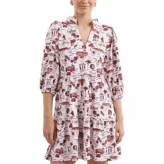 Womens Smith & Quinn /Garnet Florida State Seminoles Tailgate Collection Tory Dress Product Image