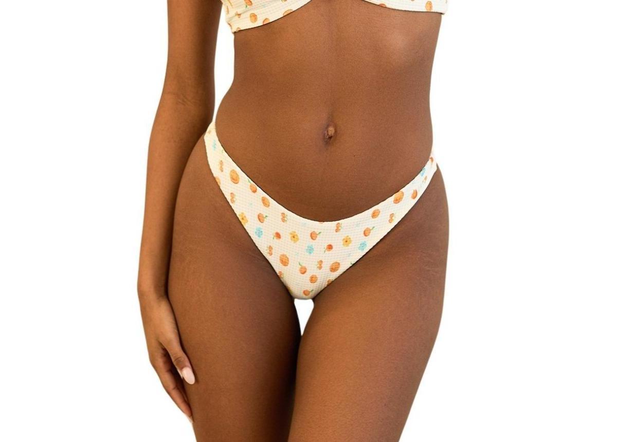 Dippin Daisys Womens Eco Seaport Cheeky Bikini Bottom Product Image