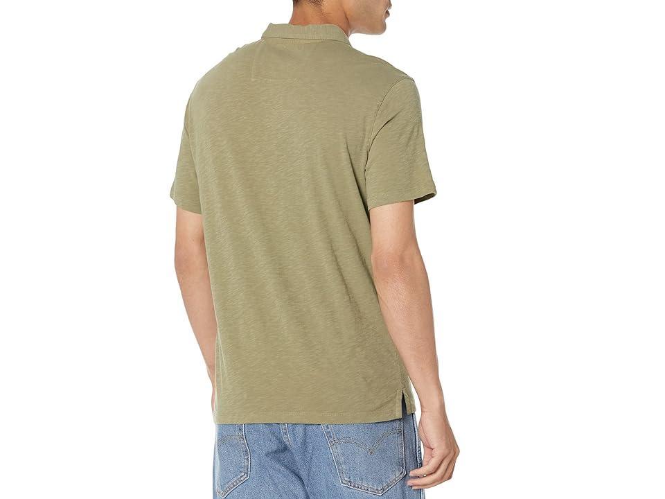 John Varvatos Victor Short Sleeve Polo K5787Z2 (Lichen ) Men's Clothing Product Image