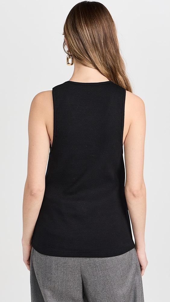 JW Anderson Anchor Embroidery Tank Top | Shopbop Product Image