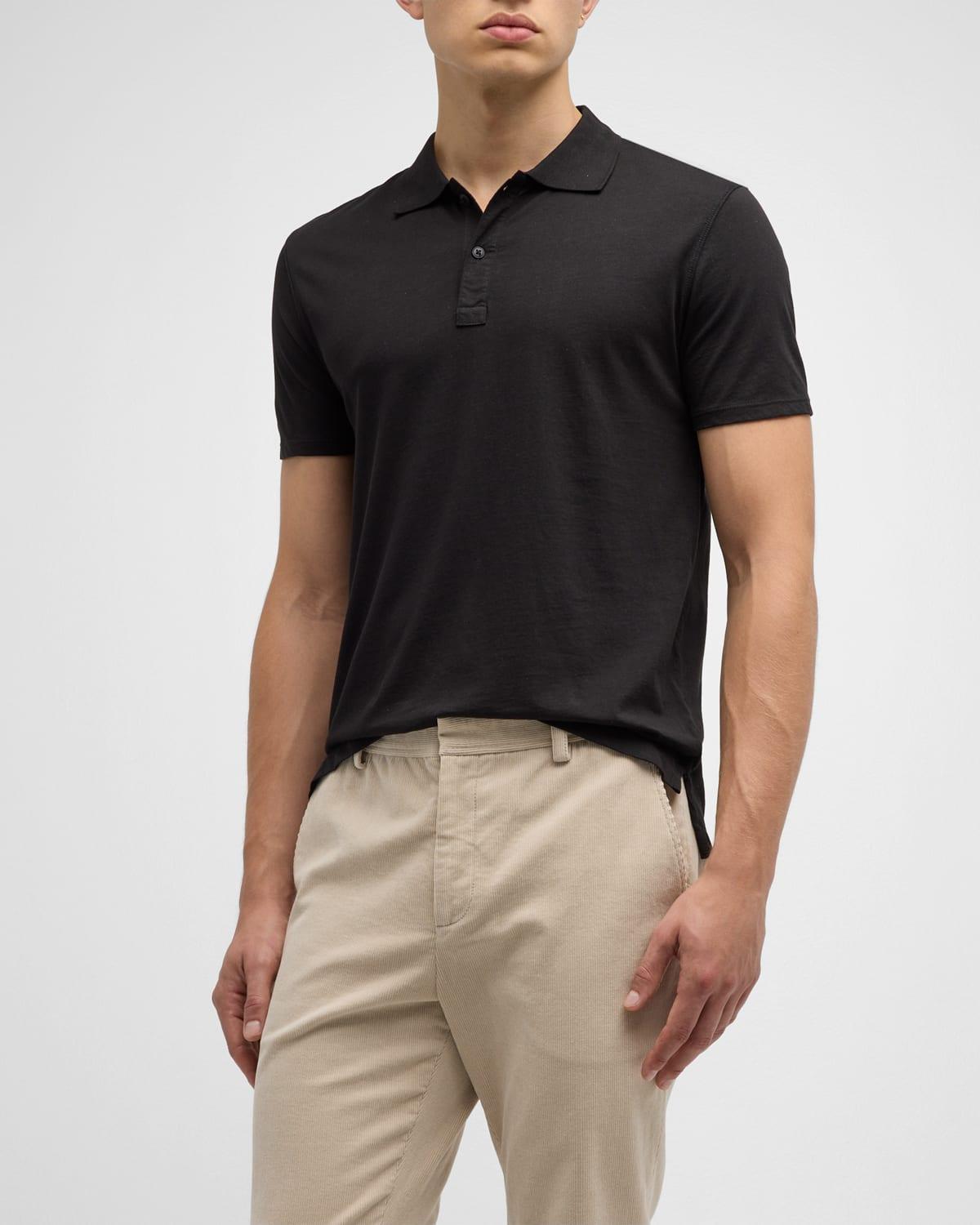 Mens Classic Jersey Slim-Fit Polo Product Image