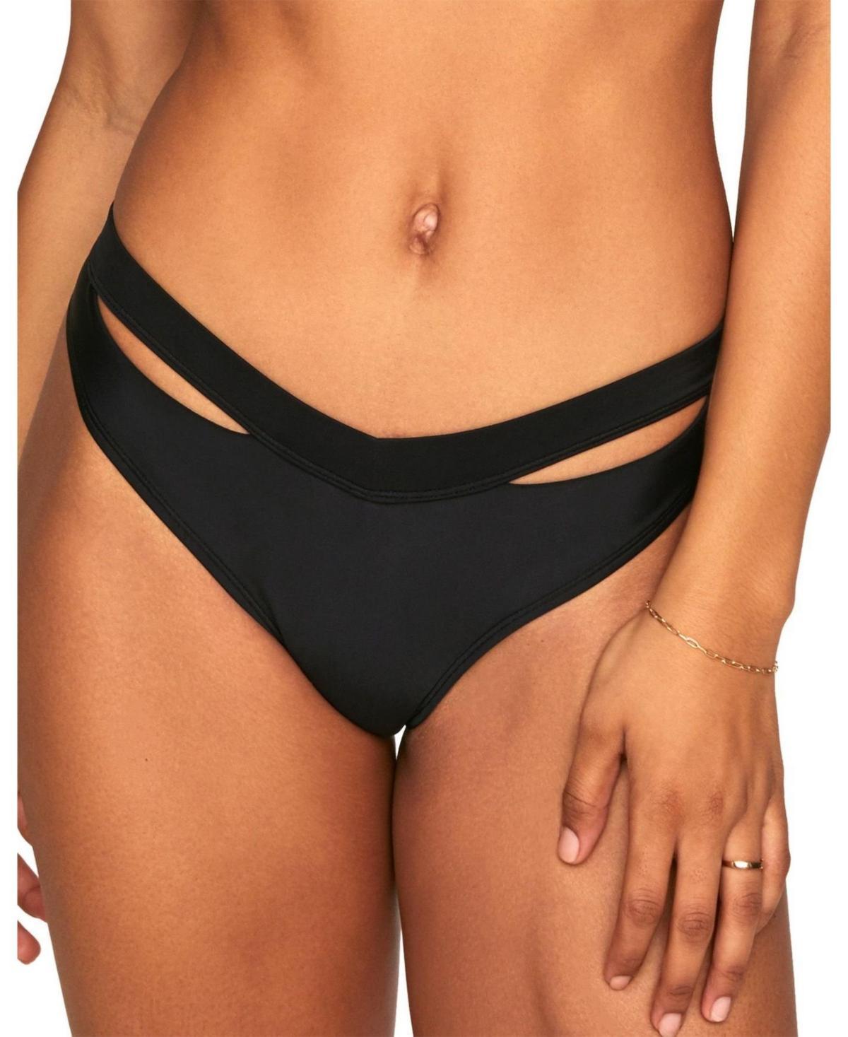 Demi Womens Swimwear High-Waist Bikini Bottom Product Image