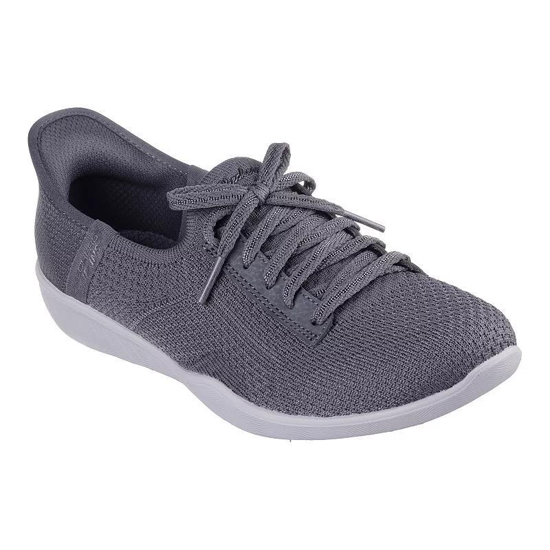 Skechers Hands Free Slip-ins Newbury St Our Time Womens Shoes Grey Product Image