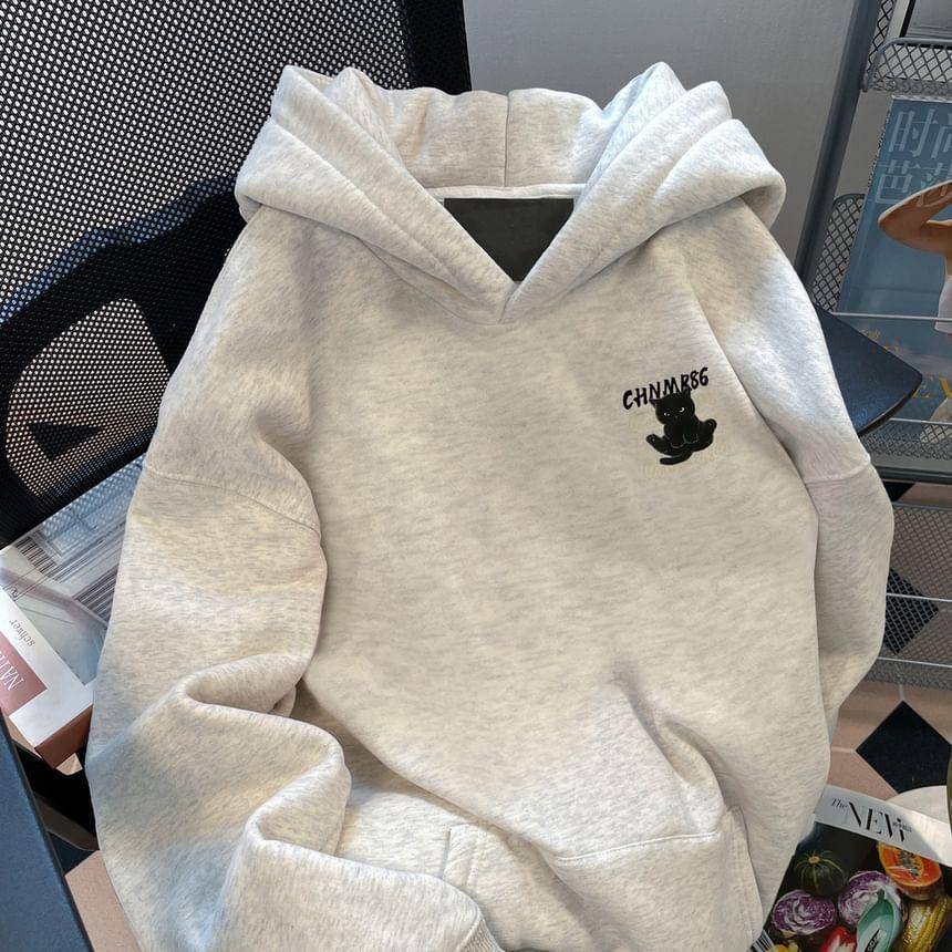 Cat Print Hoodie Product Image