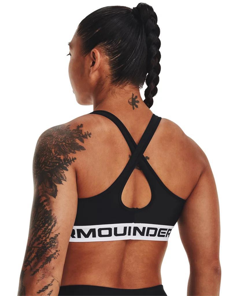 Women's Armour® Mid Crossback Sports Bra Product Image