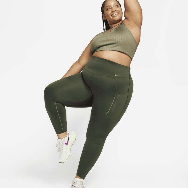 Nike Women's Go Firm-Support High-Waisted Full-Length Leggings with Pockets (Plus Size) Product Image