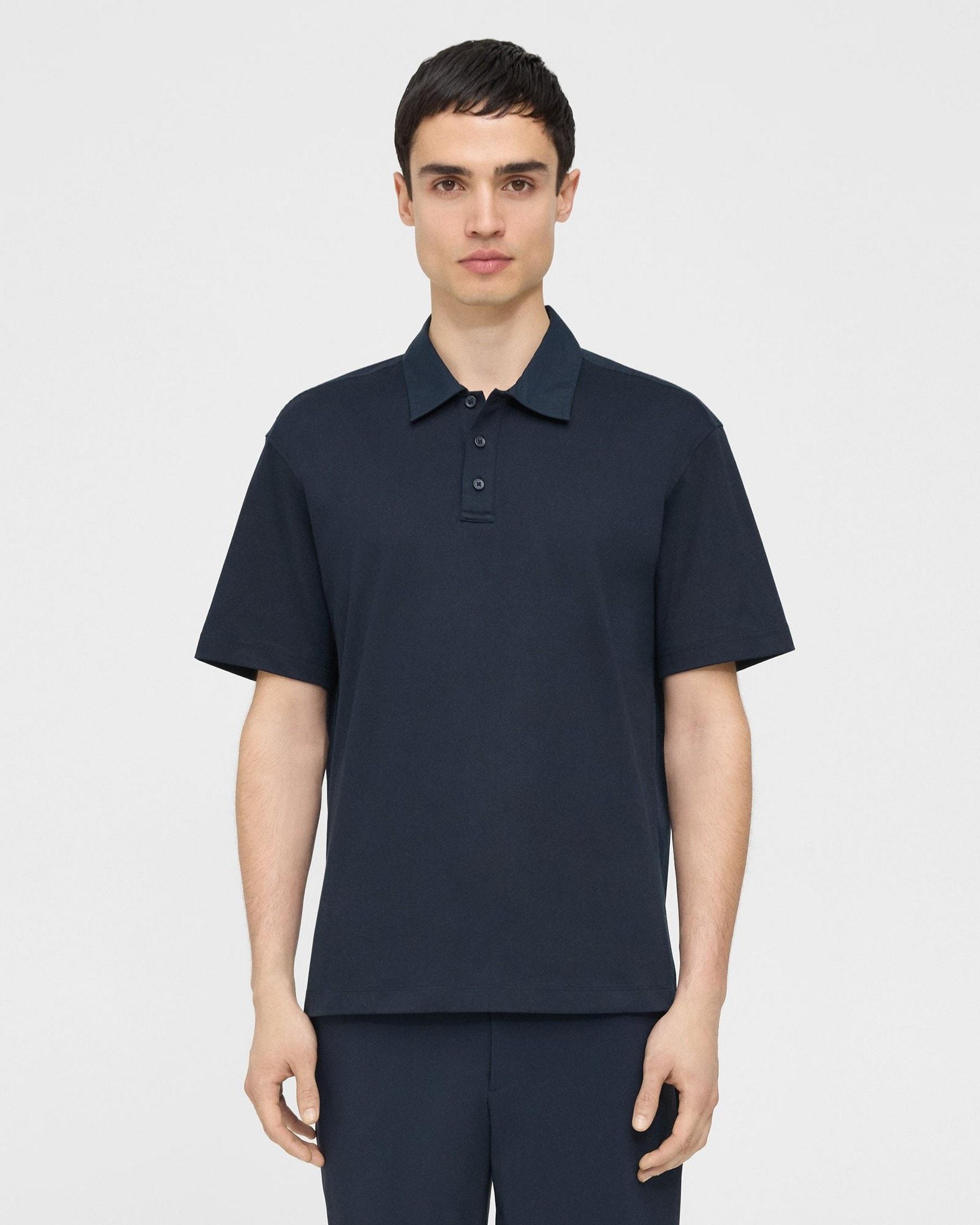 Combo Polo in Cotton Jersey Product Image