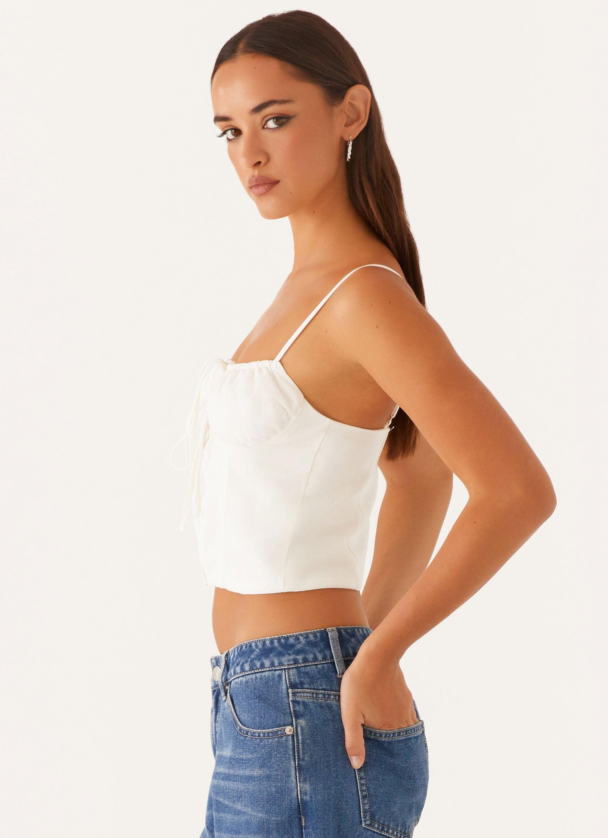 Everly Top - White Product Image