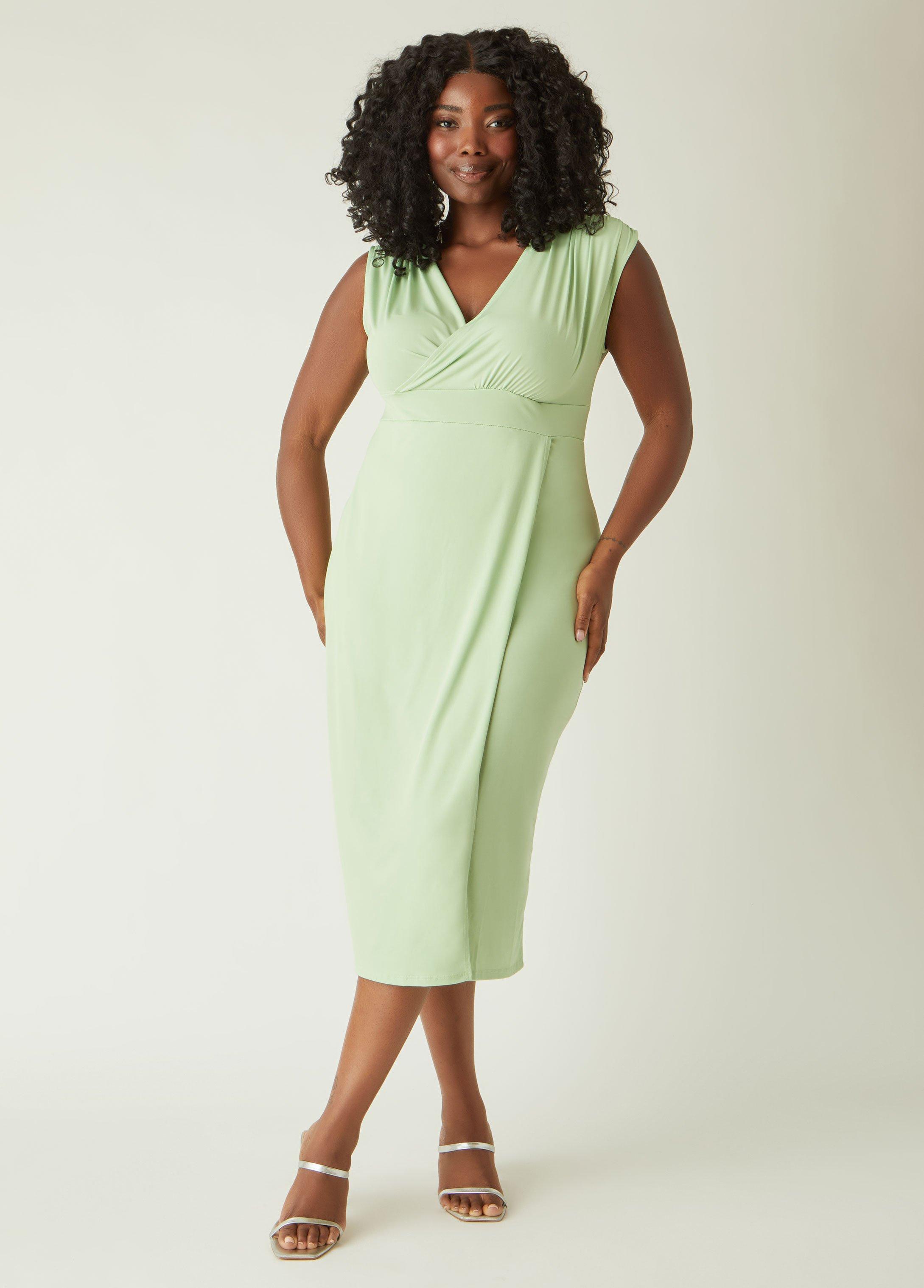 Faux Wrap Midaxi Dress Product Image