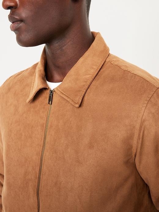 Faux-Suede Jacket Product Image