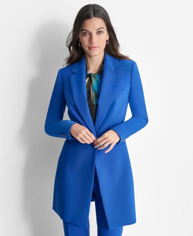 Dkny Womens One-Button Topper Jacket Product Image