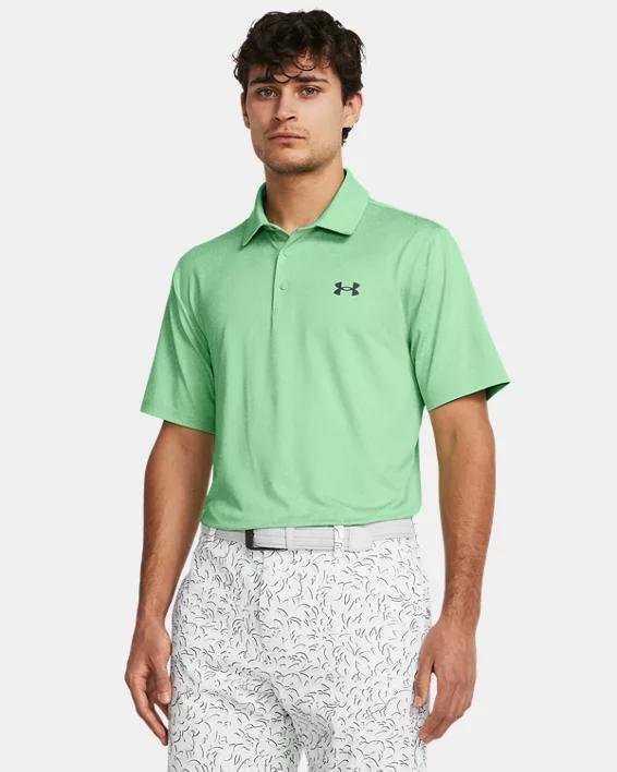 Men's UA Playoff 3.0 Coral Jacquard Polo Product Image