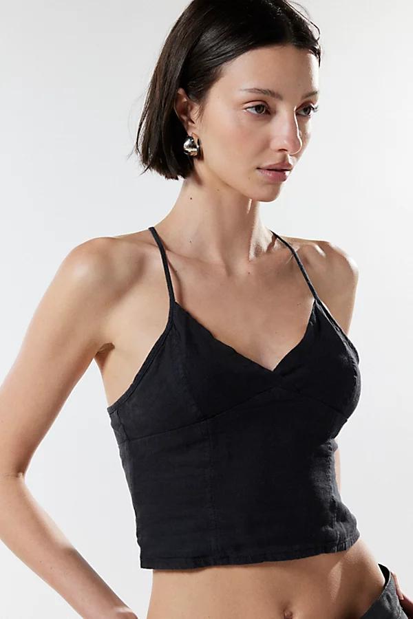 Silence + Noise Petal Tie-Back Halter Top Womens at Urban Outfitters Product Image