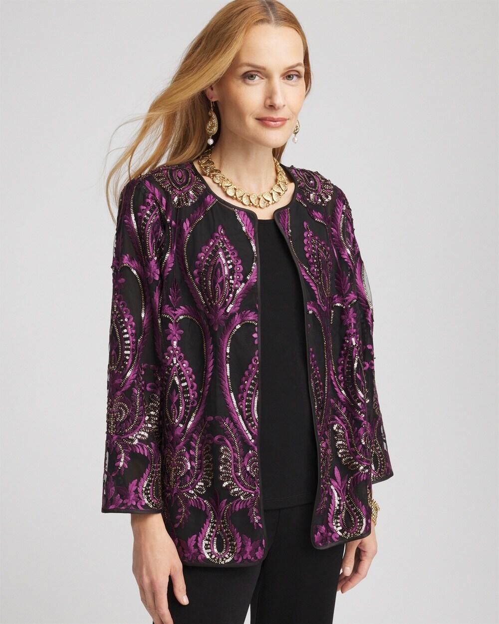 Women's Travelers™ Mesh Embroidered Jacket Product Image