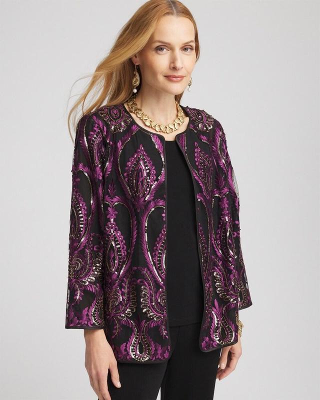 Travelers™ Collection Mesh Embroidered Jacket Product Image