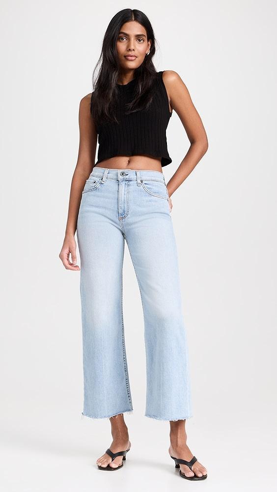 ASKK NY Crop Wide Leg Zuma Jeans | Shopbop Product Image