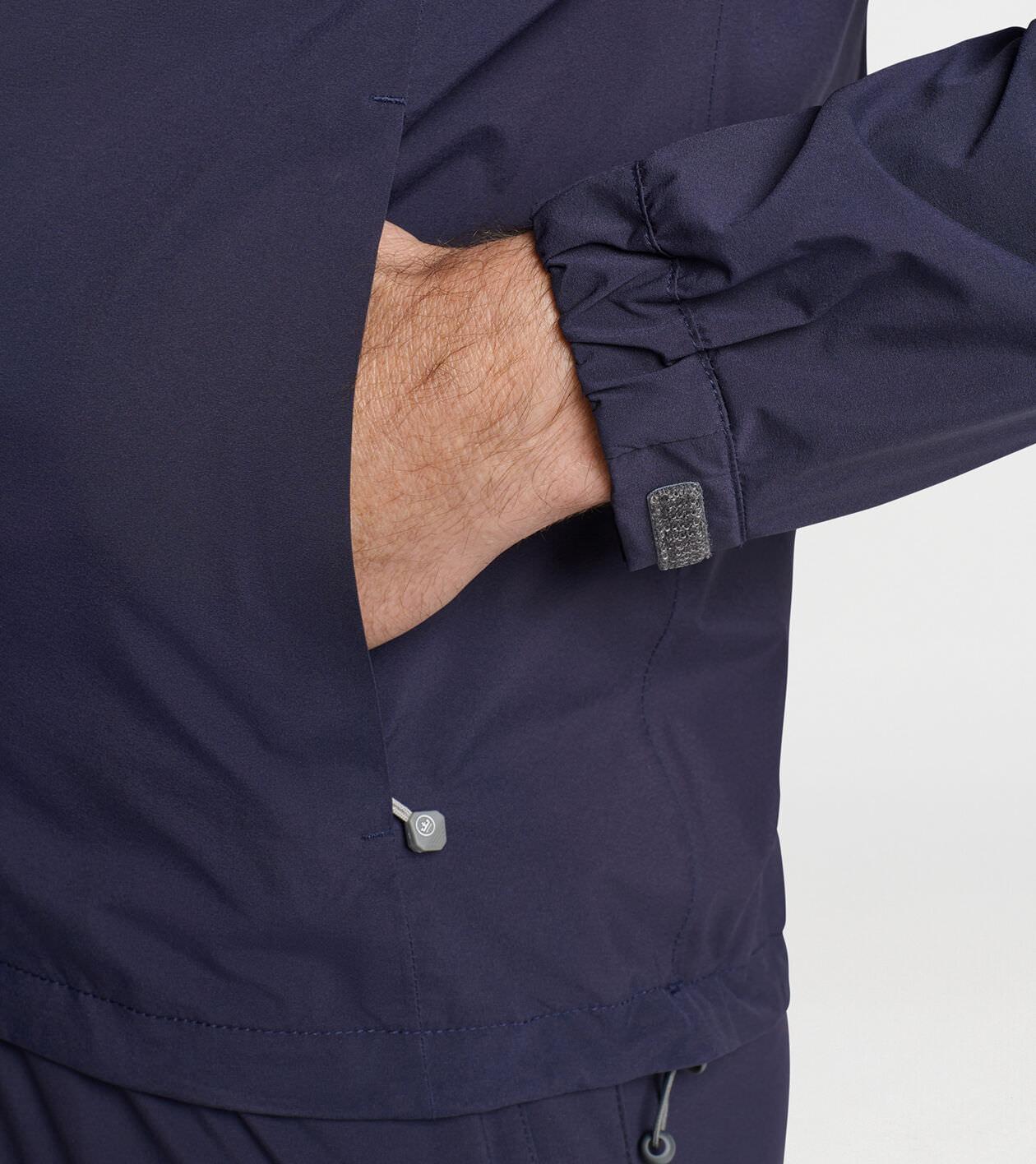 Shield Half-Zip Rain Shell Product Image