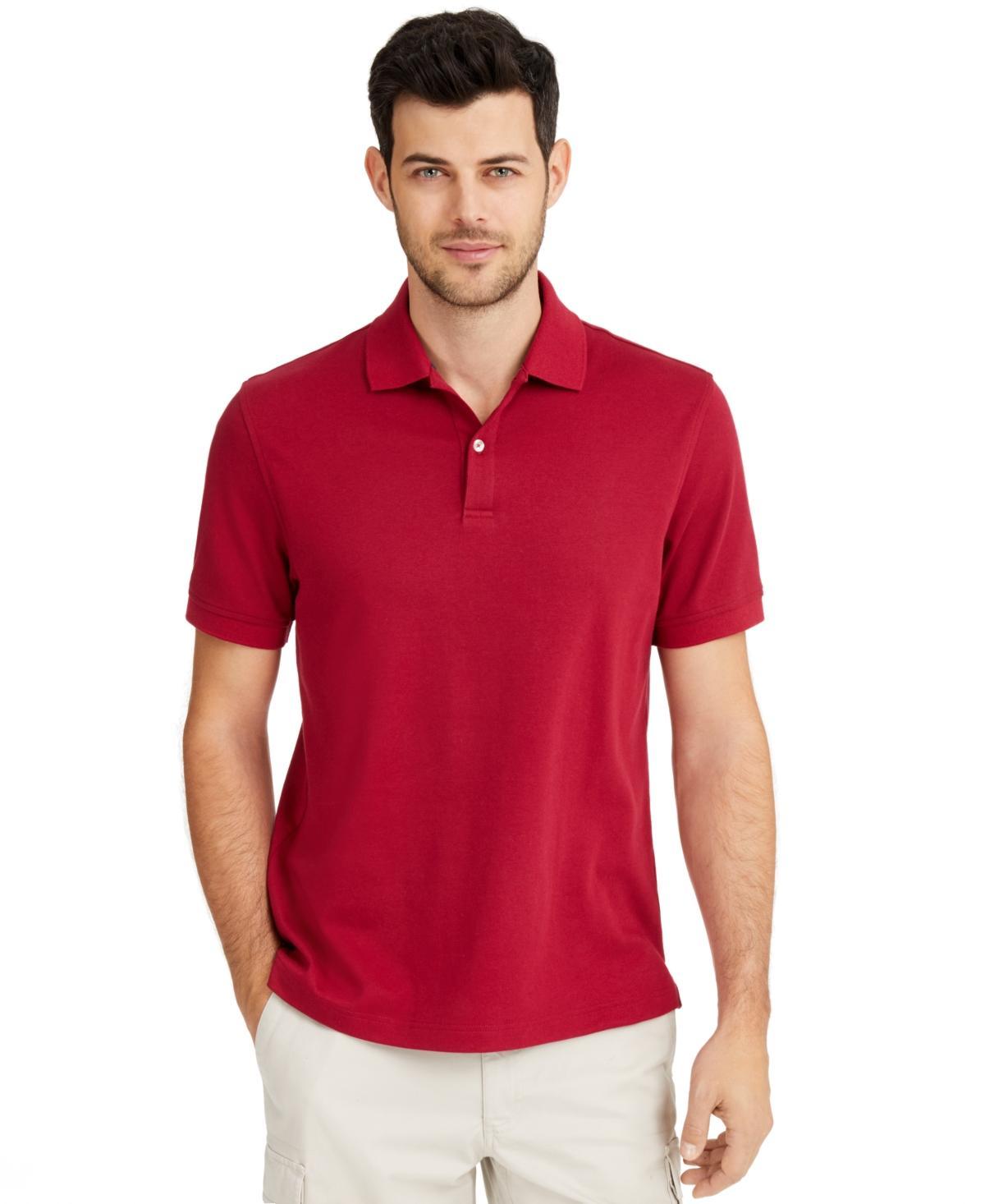 Club Room Mens Soft Touch Interlock Polo, Created for Macys Product Image