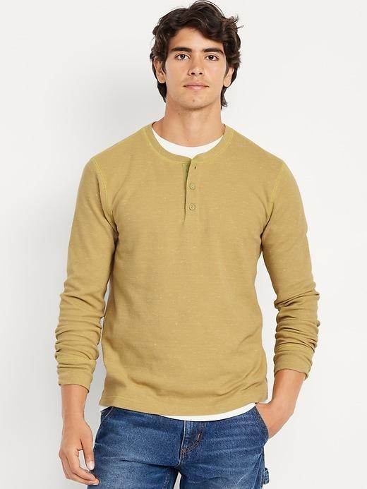 Waffle Henley T-Shirt Product Image