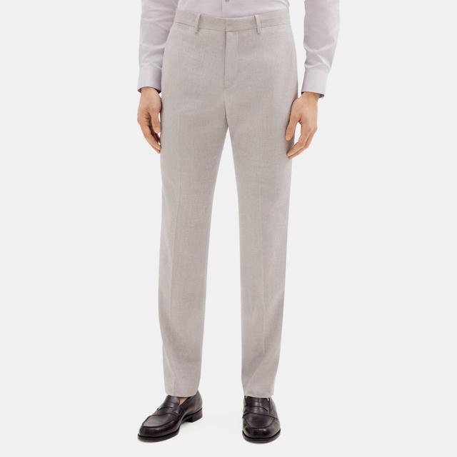 Linen-Blend Slim-Fit Suit Pant | Theory Outlet Product Image