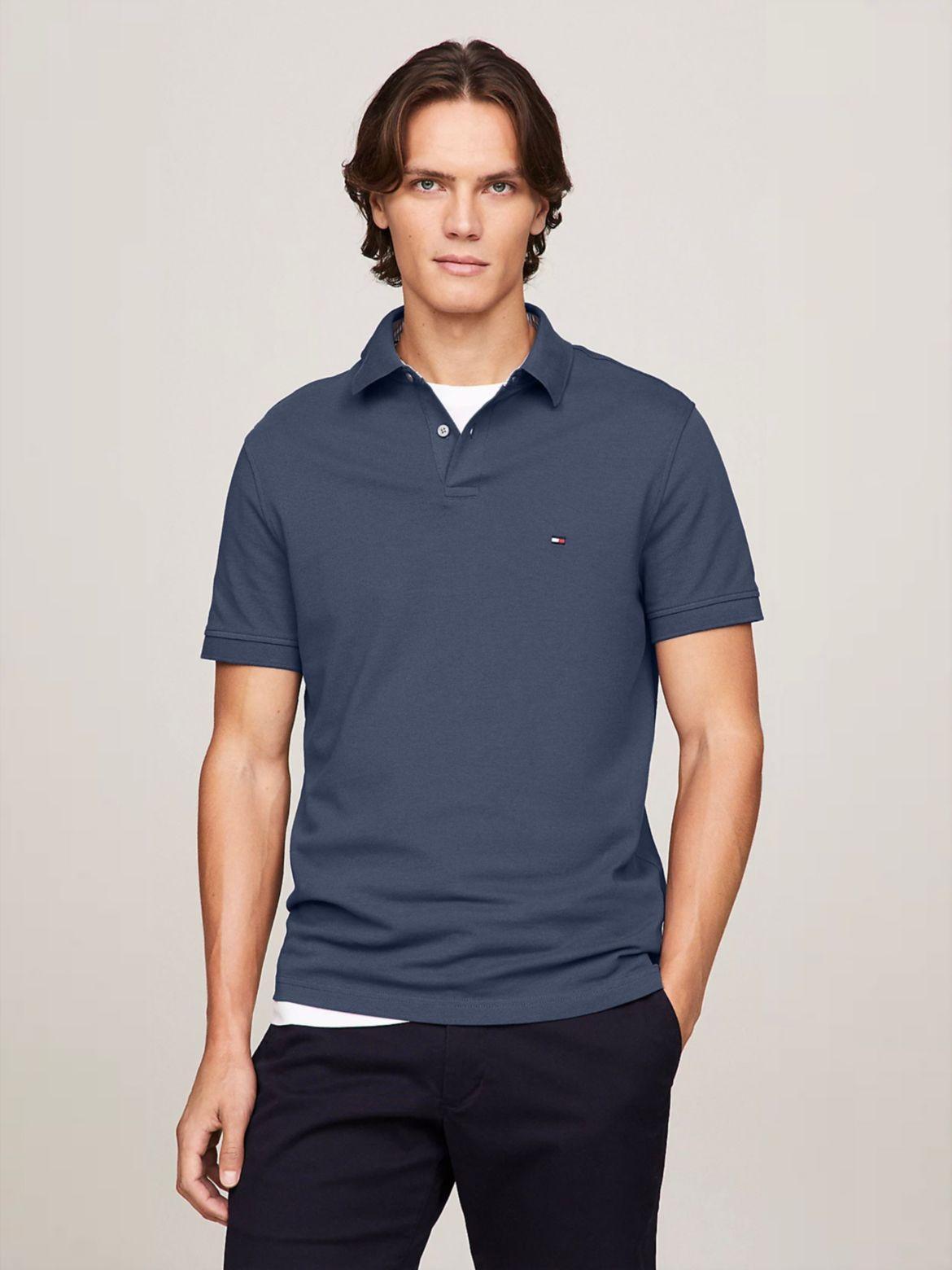 Tommy Hilfiger Men's Stretch Regular Fit Tommy Polo Product Image