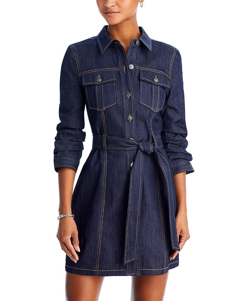 Womens Clea Denim Minidress Product Image