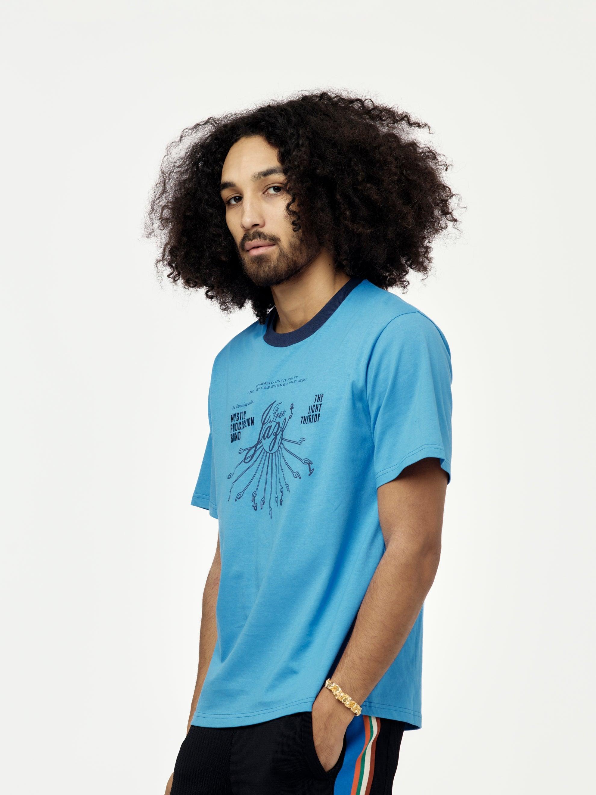 Saturn T-Shirt (Blue) Product Image