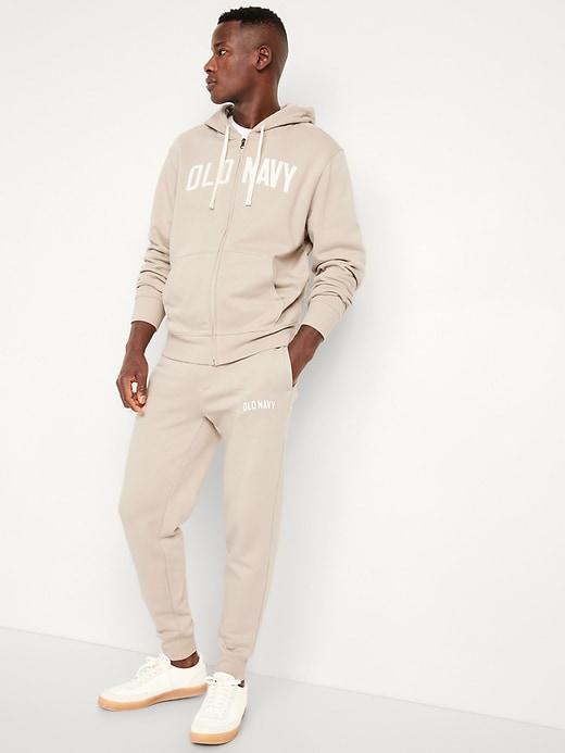 Oversized Logo Zip Hoodie Product Image