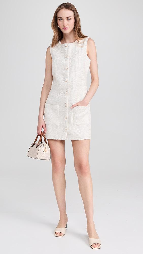 endless rose Sleeveless Tweed Mini Dress | Shopbop Product Image