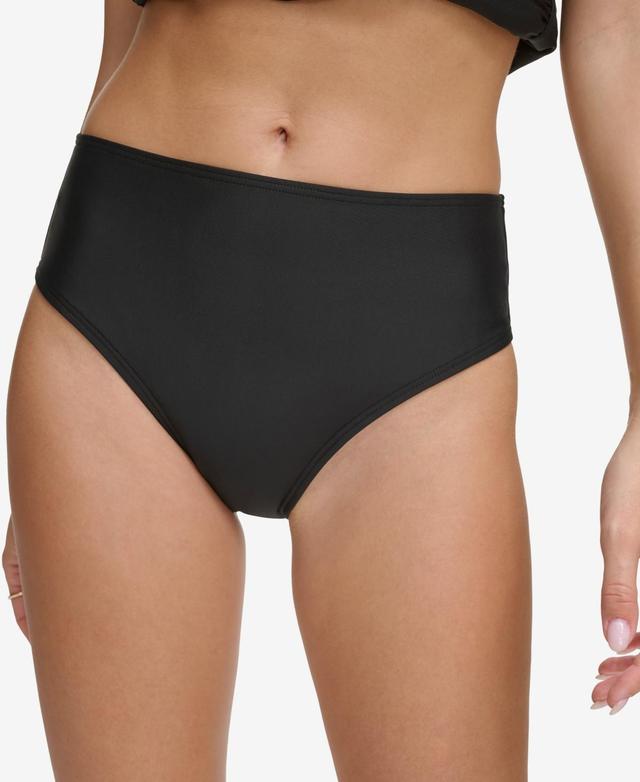 Dkny Womens Classic Mid Rise Bikini Bottoms Product Image