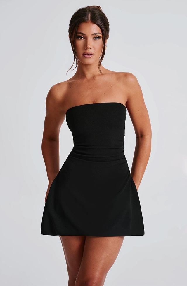 Fleur Mini Dress - Black Product Image